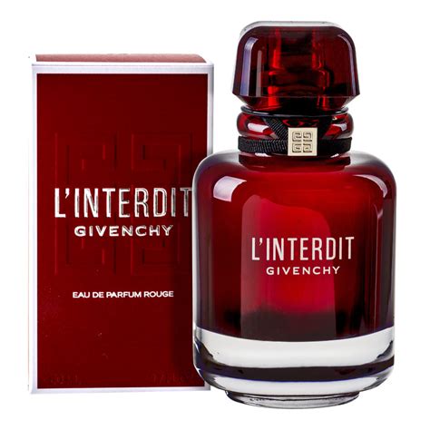 givenchy l'interdit rouge ultime 80ml|Givenchy l'interdit rouge review.